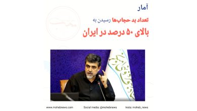 آمار تعداد بد حجاب‌ها بالای ۵۰ درصد | محب نیوز