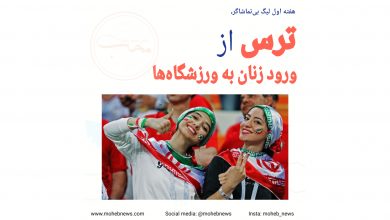 هفته اول لیگ بیتماشاگر، ترس از ورود بانوان