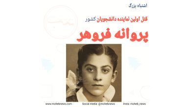قتل پروانه فروهر اولین نماینده دانشجویان کشور | محب نیوز