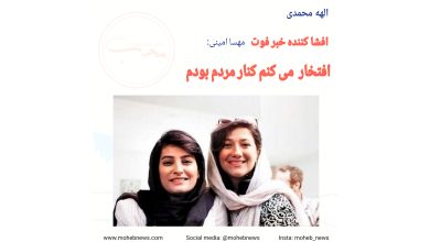 الهه محمدی در دادگاه: افتخار می کنم کنار مردم بودم